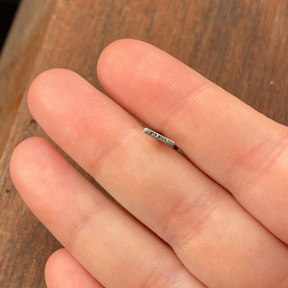 Pandora Sterling Silver Alphabet Letter Z Dangle with Clear Zirconia 791338CZ - Picture 3 of 5